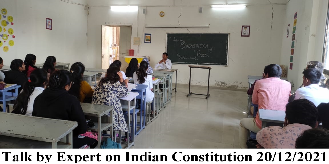 Talk By Expert On Indian Constitution 20/12/2021