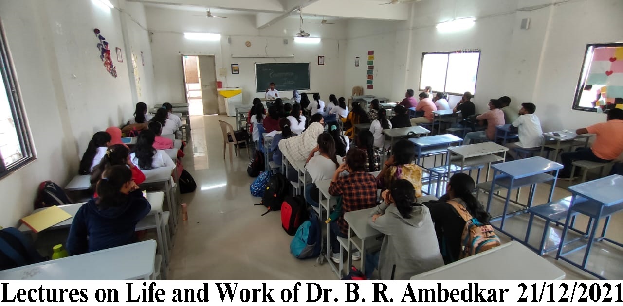 Lectures On Life and Work Of Dr. B. R. Ambedkar 21/12/2021