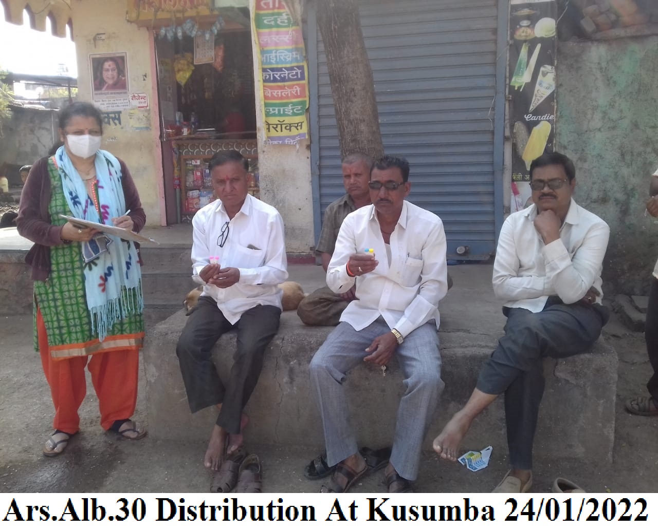 3 Ars.Alb. 30 Distribution at Kusumba 24/01/2022