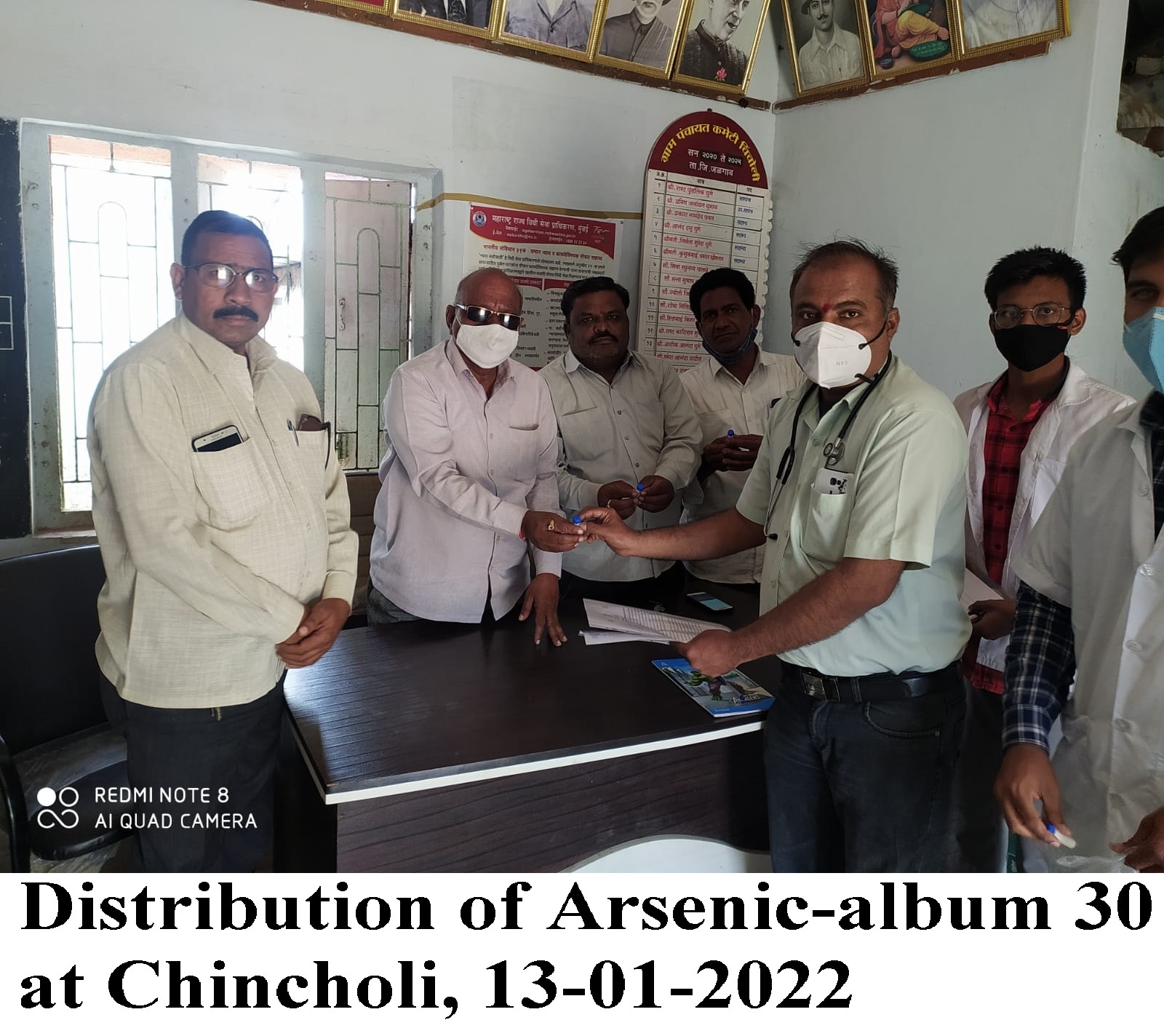 Distribution Of Arsenic Album 30 At Chincholi